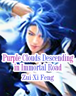 Purple Clouds Descending in Immortal Road